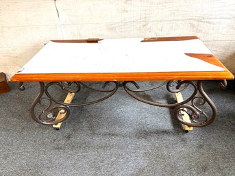 Scroll Leg Table