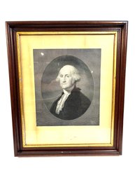 Vintage George Washington Framed Print