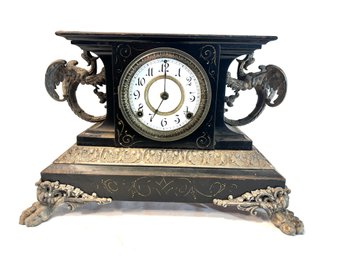 Antique Ornate Mantle Clock