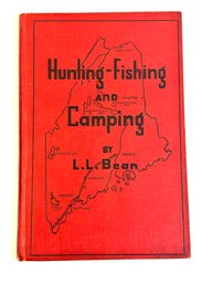 Vintage LL Bean Hunting-fishing And Camping Book