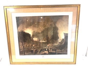 Vintage Framed Print - Laydens Ramp Desastre De Leise