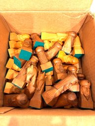 Vintage Wood Chess Set