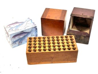 Vintage Wooden Boxes