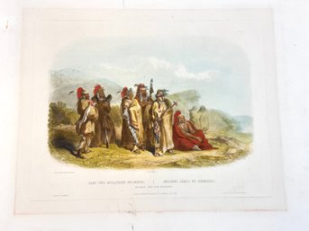 Vintage Prints - Saki And Fox Indians