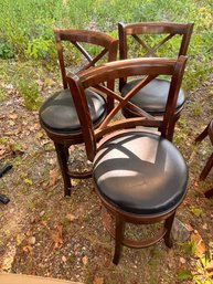 Three Contemporary Barstools