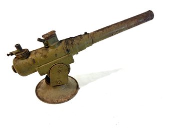 Vintage WWII Toy Iron Cannon