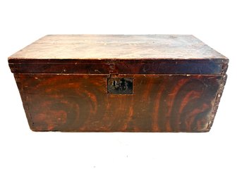 Vintage Wooden Box / Trunk