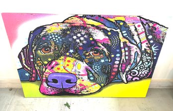 New Canvas Dog Print