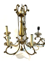 Vintage Brass Chandelier