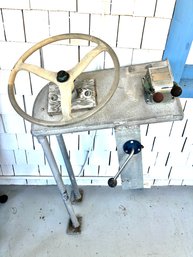 Vintage Aluminum Boat Helm