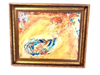 Vintage Wood Framed Painting