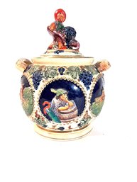 Antique Gerz German Stoneware Cookie Jar