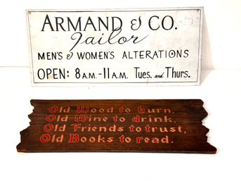 Vintage Signs