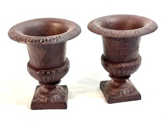 Cast Iron Mini Planters