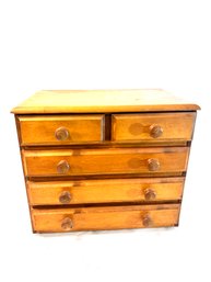 Vintage Wood Jewelry Box