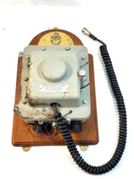 Vintage US Navy Shipboard Announcing Equipment