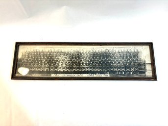 Vintage Framed Photo - Camp Pontanezen Brest France July 1919