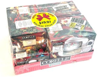 Corelle Coordinates Stoneware Callaway Holiday Christmas Set