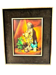 Vintage Framed Print - Buddha