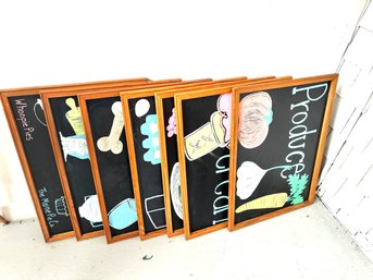 Vintage Grocery Signs