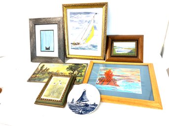 Misc. Framed Prints And Tile