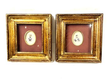 Vintage Framed Prints - Ladies