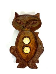 Brass Cat Trinket Tray