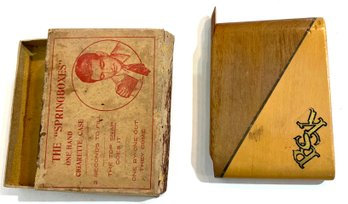 'Springboxes' One Hand Cigarette Case