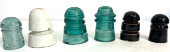 Six Interesting Glass Insulators