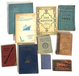 Vintage Books Aviation And Nautical