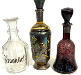 Three Bottles With Interesting Form