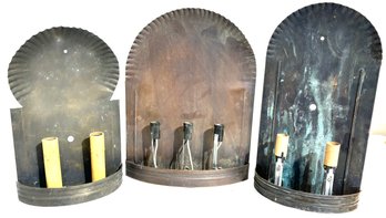 Double And Triple Brass/copper Sconces