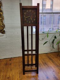 Arts & Crafts Mission Style Tall Case/Grandfather Clock Case