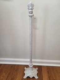 Painted Cast Metal Wreath Holder/Stand