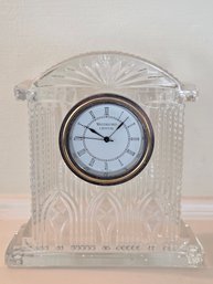 Waterford Cut Crystal Desk Clock