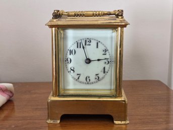 Antique Waterbury Clock Co Carriage Clock