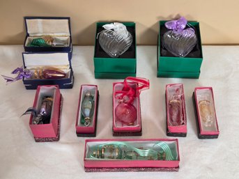 Grouping Of Handmade Glass Ornaments From Egypt