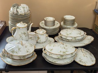 Large Grouping Of Theodore Haviland Limoges Porcelain Dishware