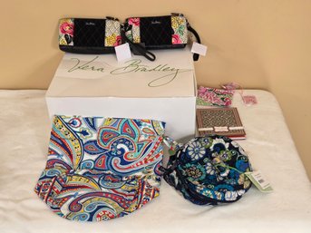 Grouping Of Vera Bradley Hand Bags, Wallets & More - New & Used