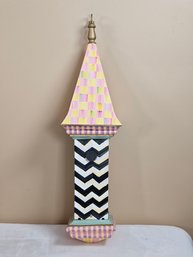 MacKenzie-Childs Belfry Hand-Painted Metal Birdhouse