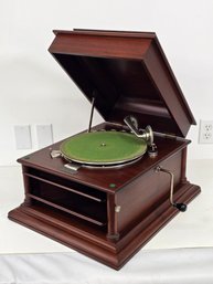 Antique Columbia Grafonola Tabletop Gramophone