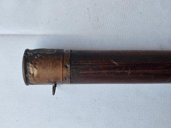 Antique Wooden Walking Cane Ferrule