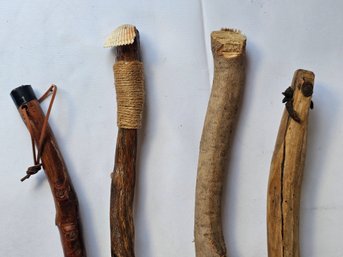 Handcrafted Wooden Walking Sticks