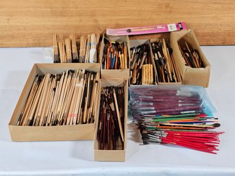Bulk Art And Detail Paint Brush Grouping