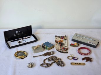 Miscellaneous Grouping Of Jewelry, Trinkets And More