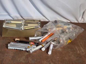 Assorted Cigar Storage Tubes