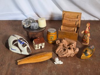 Collection Of Eclectic Vintage Knick-Knacks And Collectibles