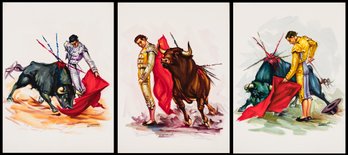 David Cardenas, Mexican 20th Century, Three Works: Matadors