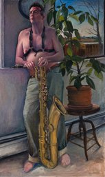 David Sholl, Am. 1949-2011, 'Me And Bari'