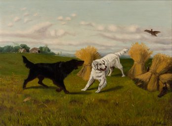 19th/20th Century American School, Flushing Out The Birds, 1899